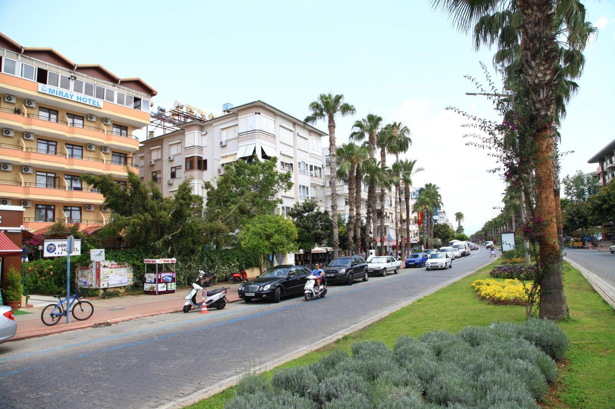 Miray Hotel Kleopatra Алания Экстерьер фото